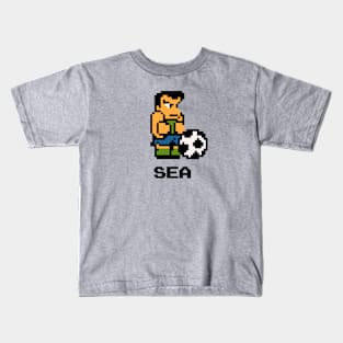 8-Bit Soccer - Seattle Kids T-Shirt